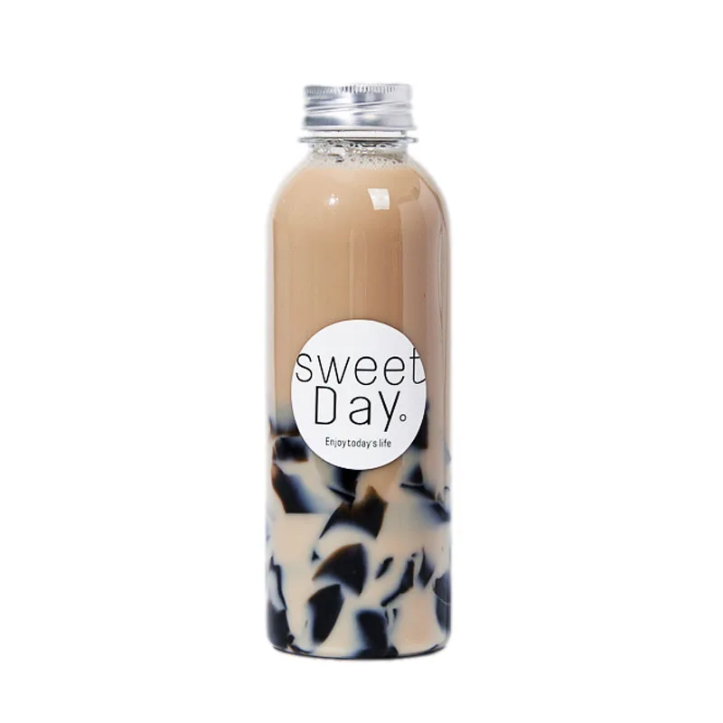 300ml 400cc 500 Ml/1000Ml Transparent Juice Bottle Milk Tea Cup Plastic Juice Bottle Accept Customized Logo