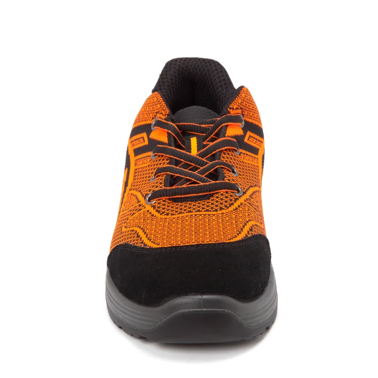 Anti Slip Men Work Boots Welding Shoes Factory Wholesale Fashion Safety Shoes Mesh,suede Leather for Work Reathe Freely PU Mesh