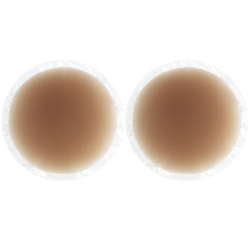 Reusable Silicon Nipple Cover UltraThin Adhesive Breast Covers Pasty Bra Pad Invisible Nipple Cover