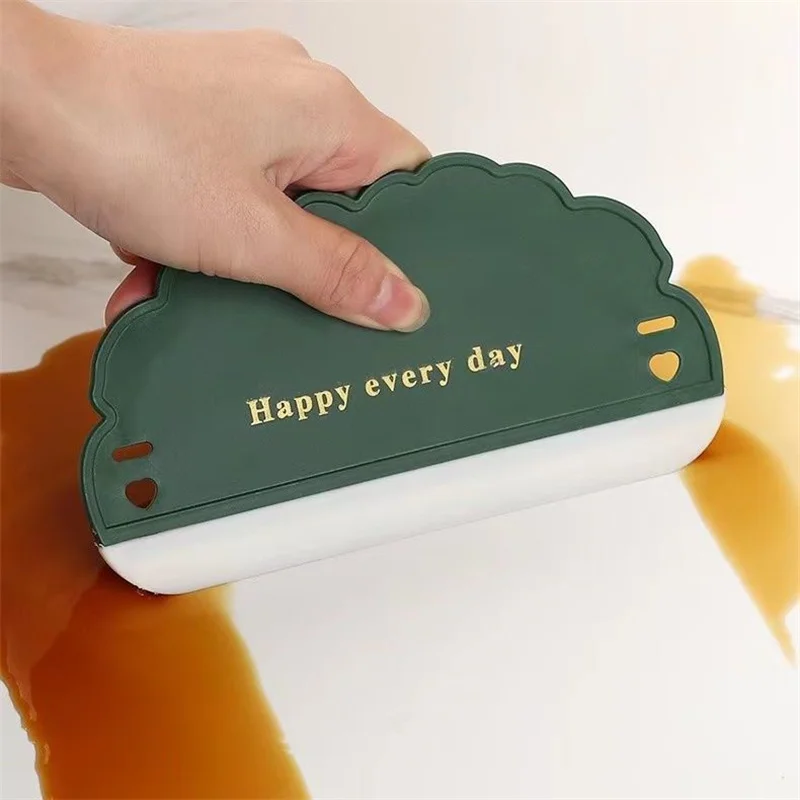 Household Cleaning Tool Mirror Cleaning Scraper Glass Cleaning Brush Table Window Wiper Blade