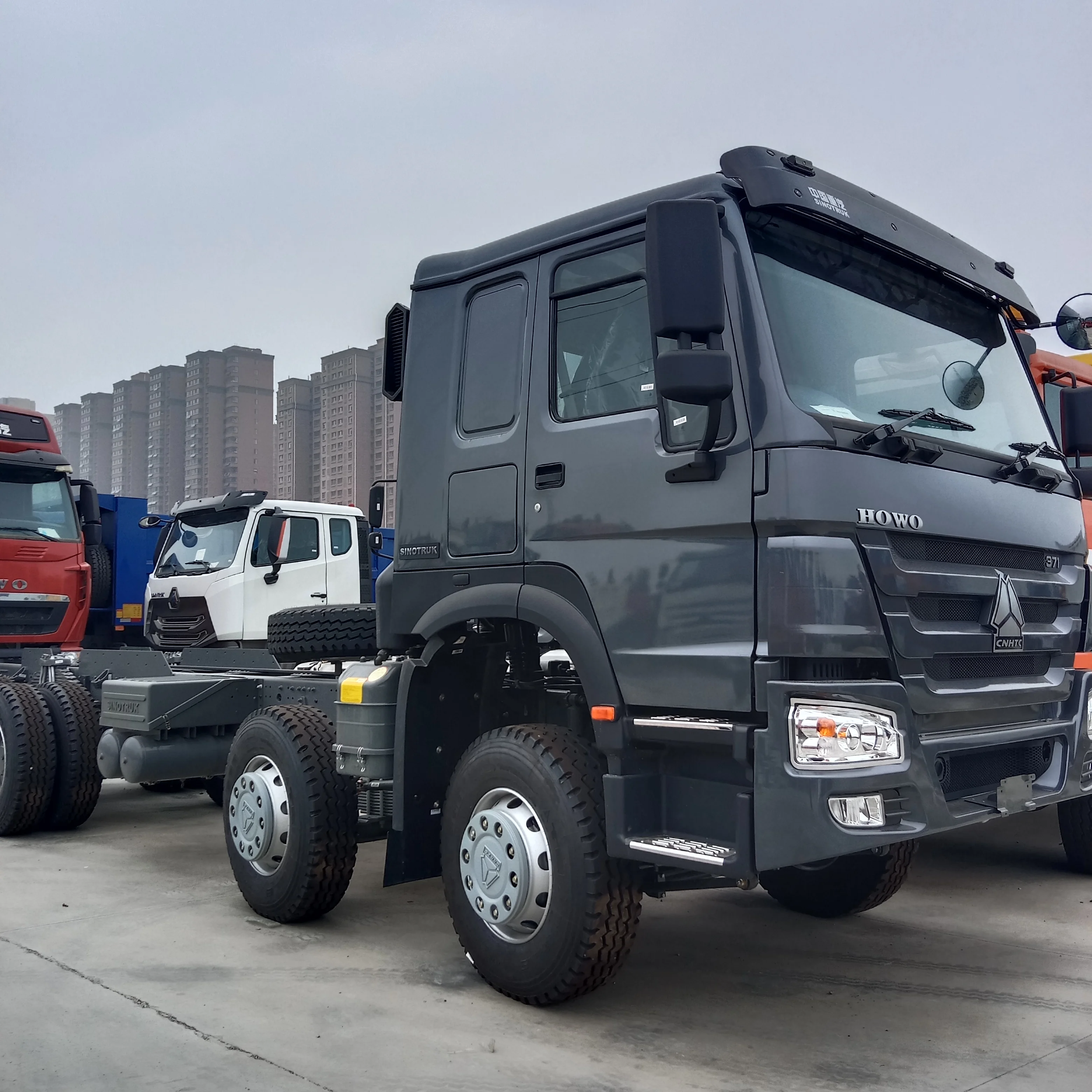 Cheap Used 8X4 Mining Dump Truck Howo Chassis Prices