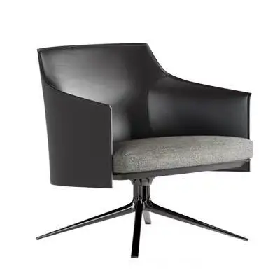 Factory Supply Conference Training Room Meeting Metal Base Short Back Lounge Computer Office Revolving Swivel Chair