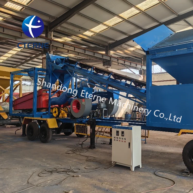 High Capacity Gold Dry Blower Gold Mining Machinery for Waterless Alluvial Gold Mining for Sale