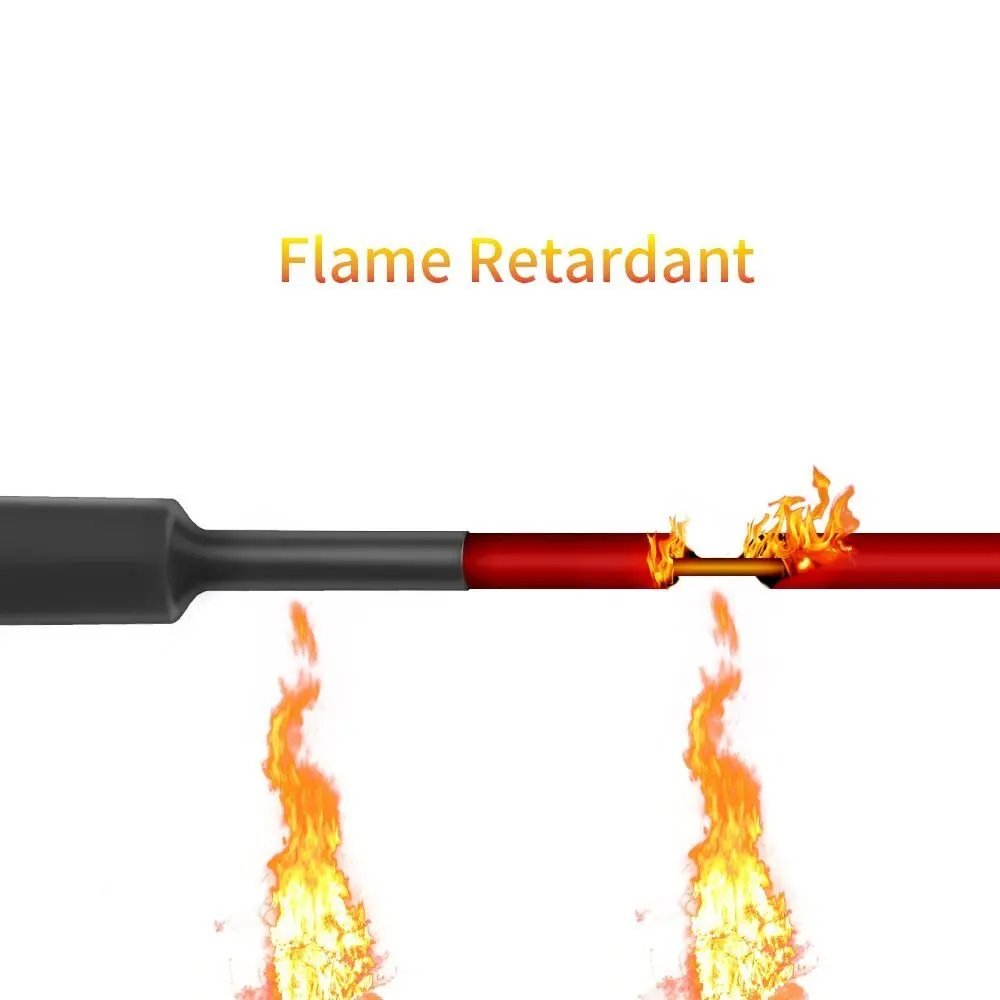 Yellow-green plastic heat-shrinkable tubing VC-2