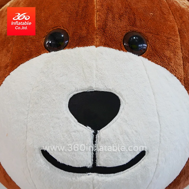 Professional Factory Customized Large Advertising Walking Animal Cartoon Inflatable Mascot Bear Costume for Advertising
