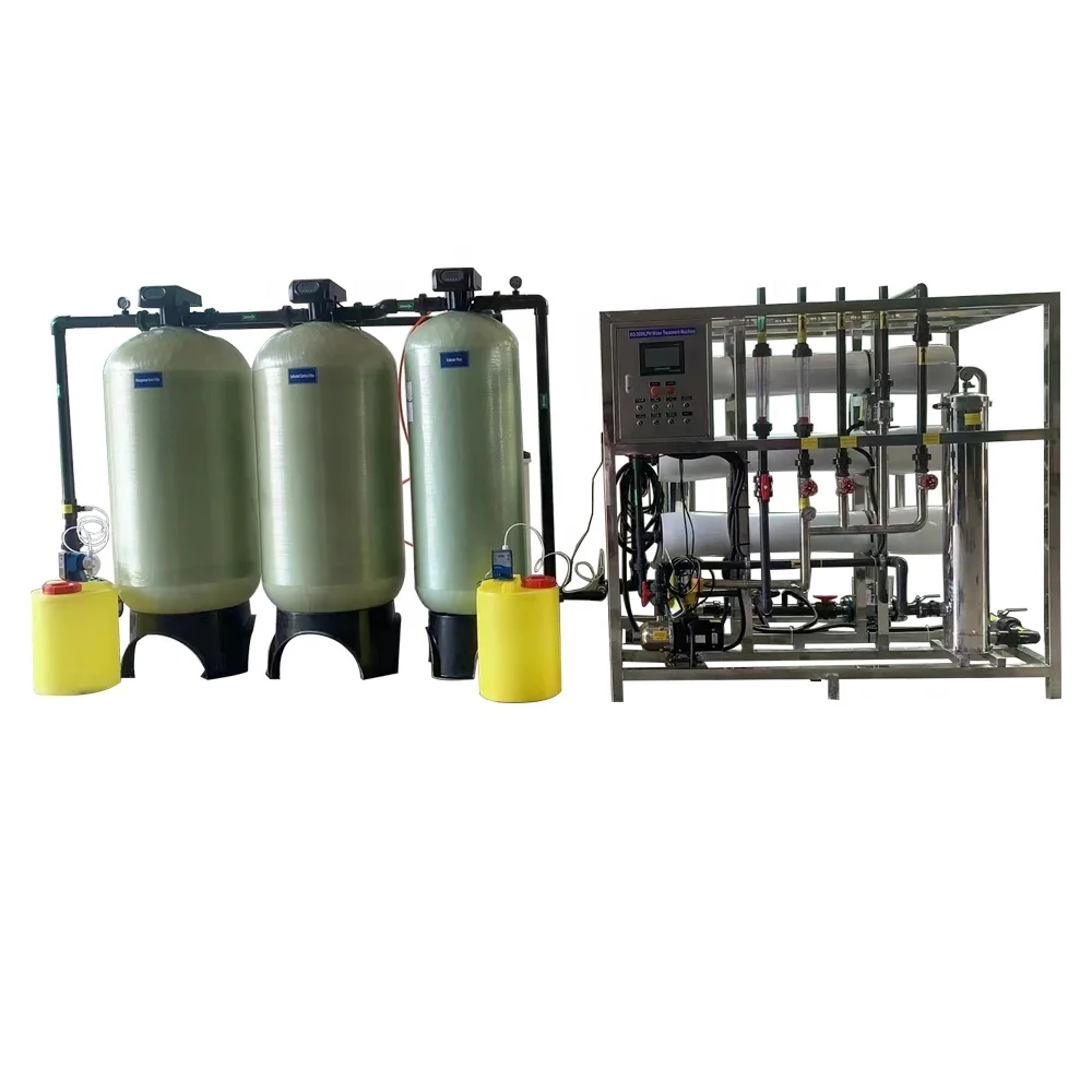 3000LPH RO water filtration system brackish water desalination plant ro system