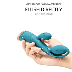 Female Vibrator Masturbator  Products For Adults Dildo Powerful Vagina Massager Stimulate G Spot Sucking Clitoris