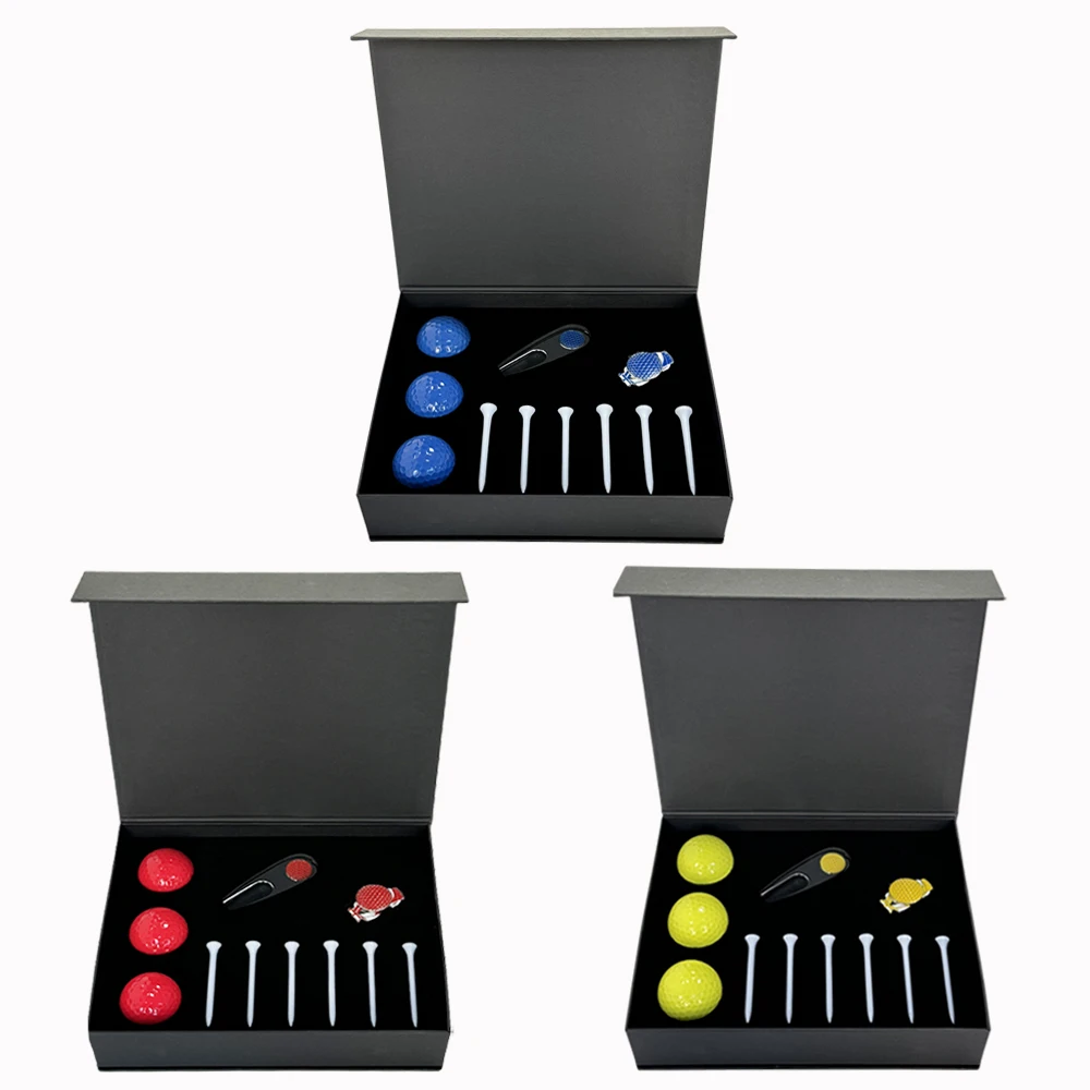 Factory Wholesale Customized Golf Tee Golf Plastic Tee Putting Green Fork Cover Clip Golf Accessories Set