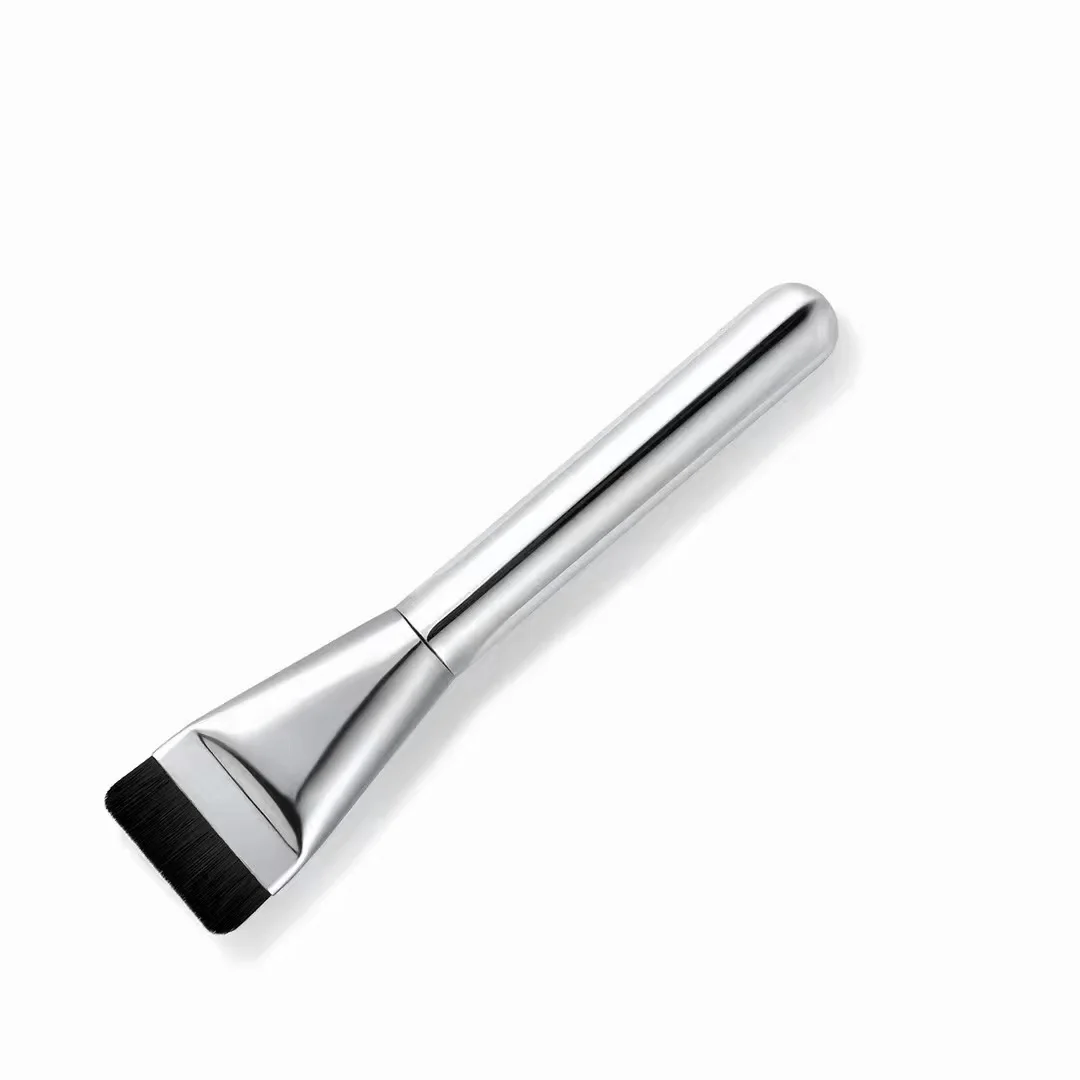 YRX Spot Stock Ready To Ship Square Flat Head Private Label Professional Accessory Custom Makeup Brush Foundation Brush