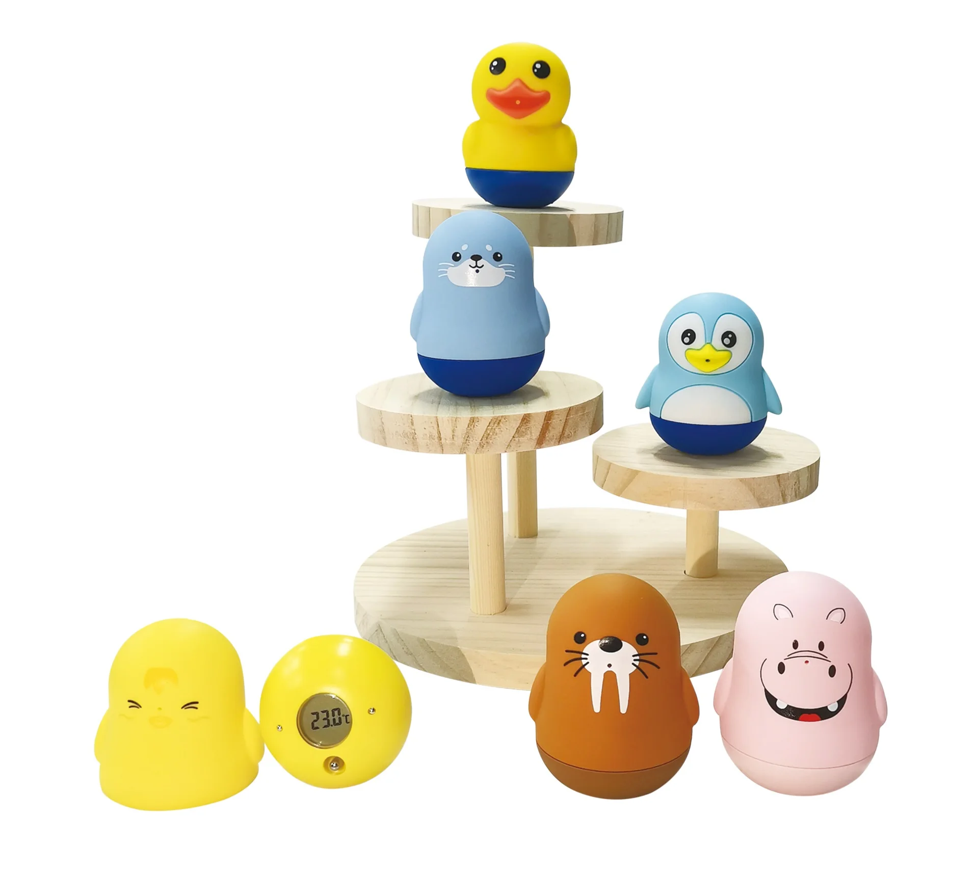 Best selling silicone Baby Bath Digital Thermometer,  detachable silicone jacket water bathtub thermometer