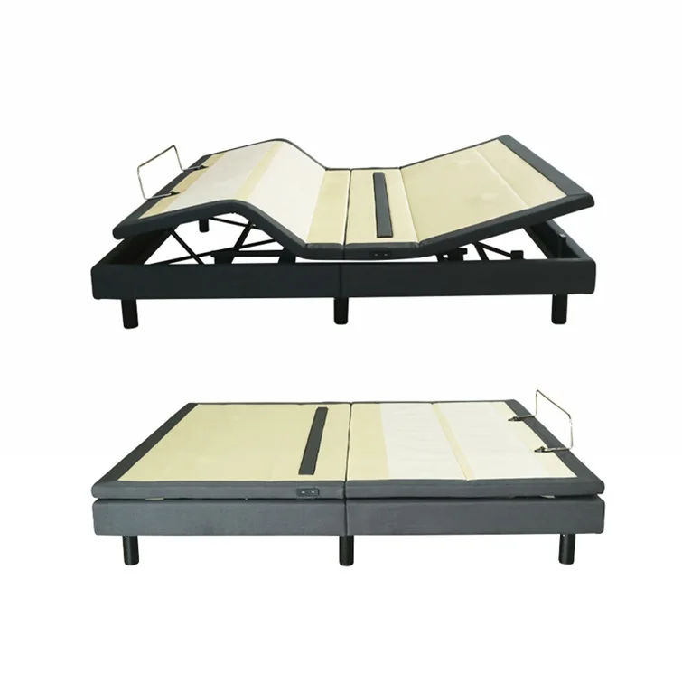 
9541 ergo exrend adjustable european style furniture big bed metal bed frame with no minimum order 