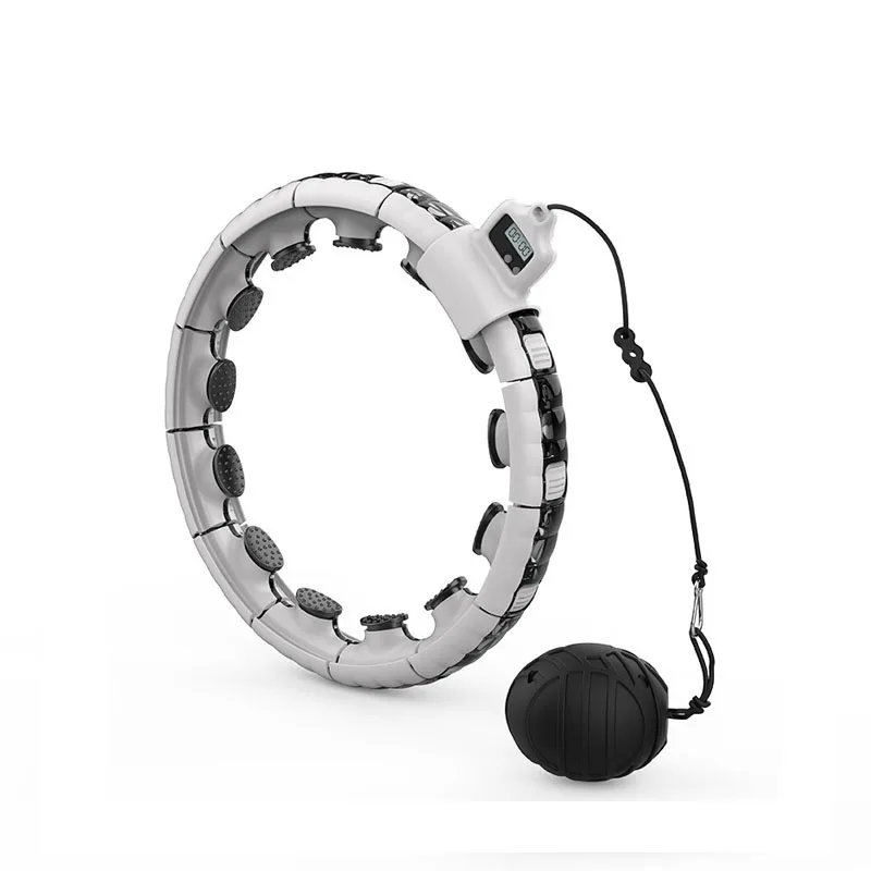 Premium Counting 16 Knots Detachable hoola ring hop Smart Weighted workout hoola hoop home workout sports hoop circle for Adults