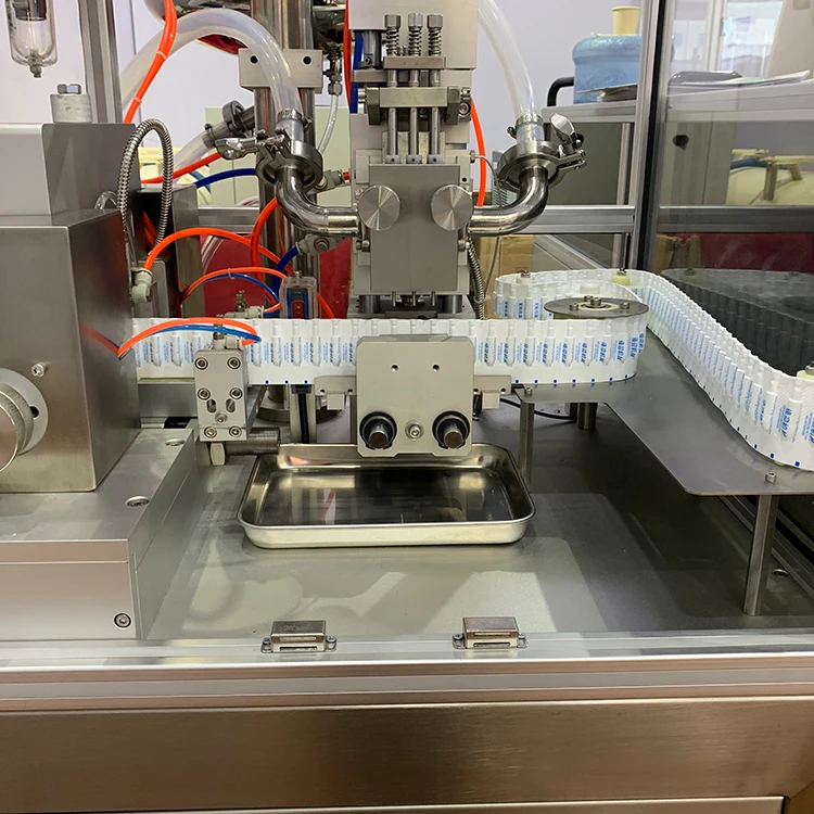 
Fully Automatic middle speed Vaginal Suppository Filling Packing Sealing machine 