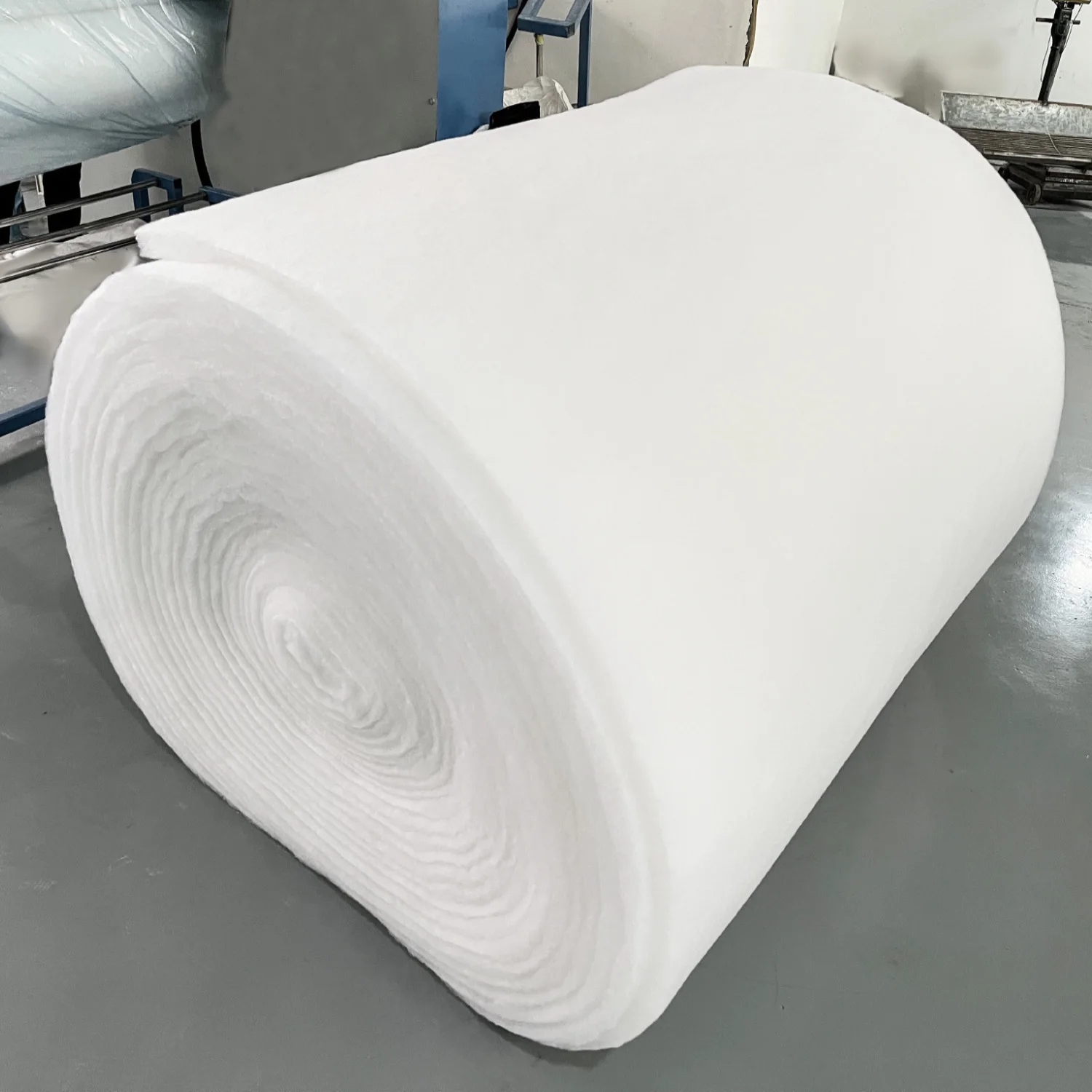 Polyester Wadding Fiber  Thermal Bonded  Padding batting wadding filling for Garment quilt GRS TC