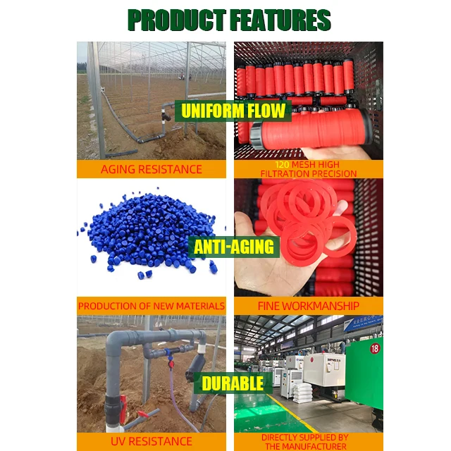 Farm water pipe fittings  y tape disc filter for drip tape agriculture irrigation system