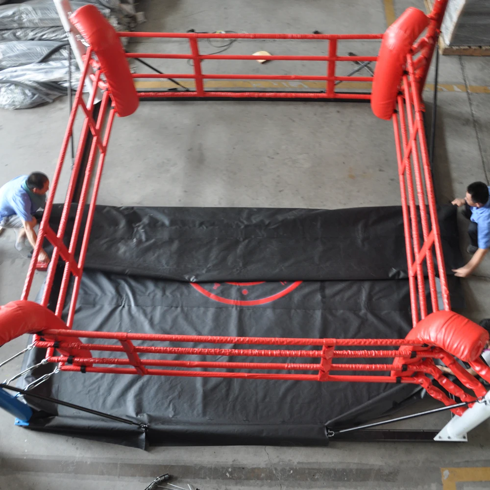 Yujishan AIBA Approved MMA Training Boxing Ring Boxing Ring Floor Equipment