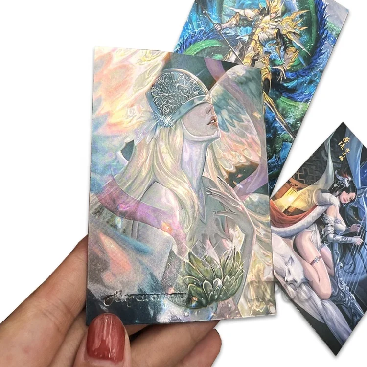Custom Holographic Trading Card Beautiful Playing Cards Buy Game Card
