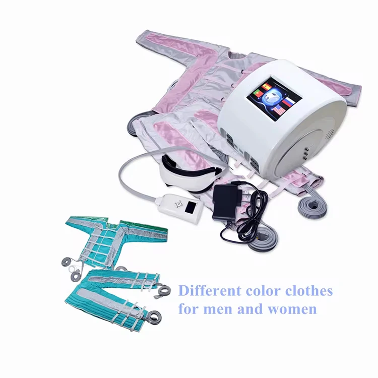 High Quality 24 Chambers Equipment Lymphatic Drainage Lose Weight Boby Massage Pressotherapy Infrared Machine