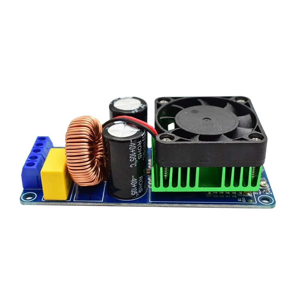 Высокомощный 500 Вт готовый моно супер LM3886 Класс D HIFI IRS2092S плата цифрового усилителя