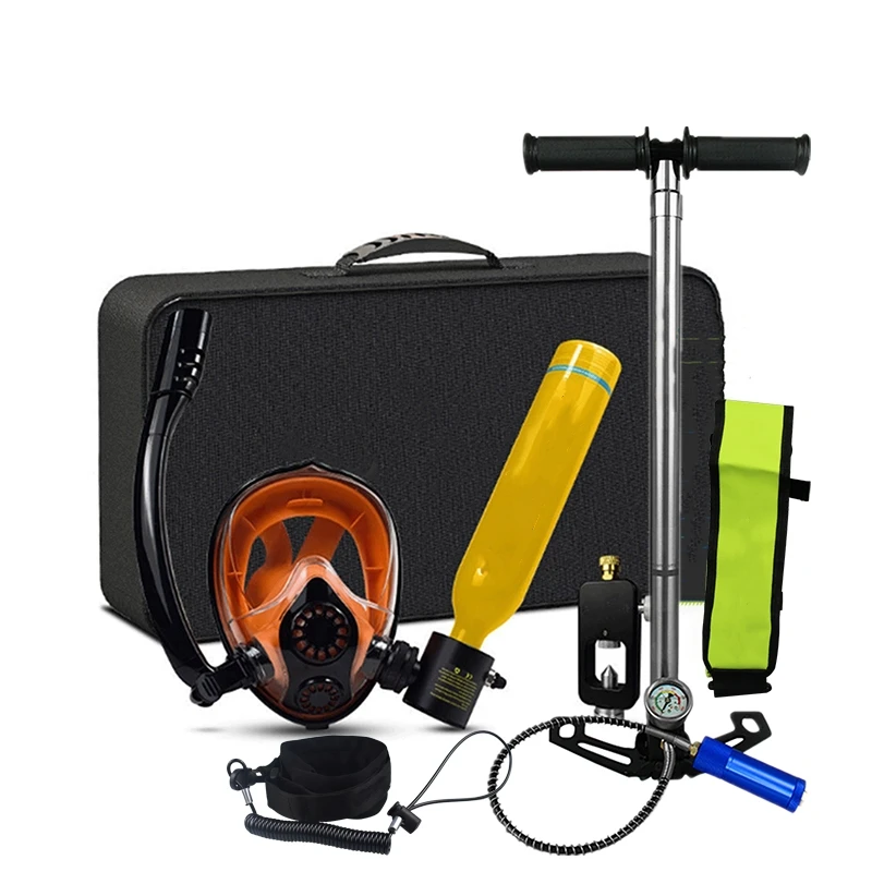 Hot Sale Diving Products Convenient Kit Equipment  full face mask Mini Scuba Air Tank