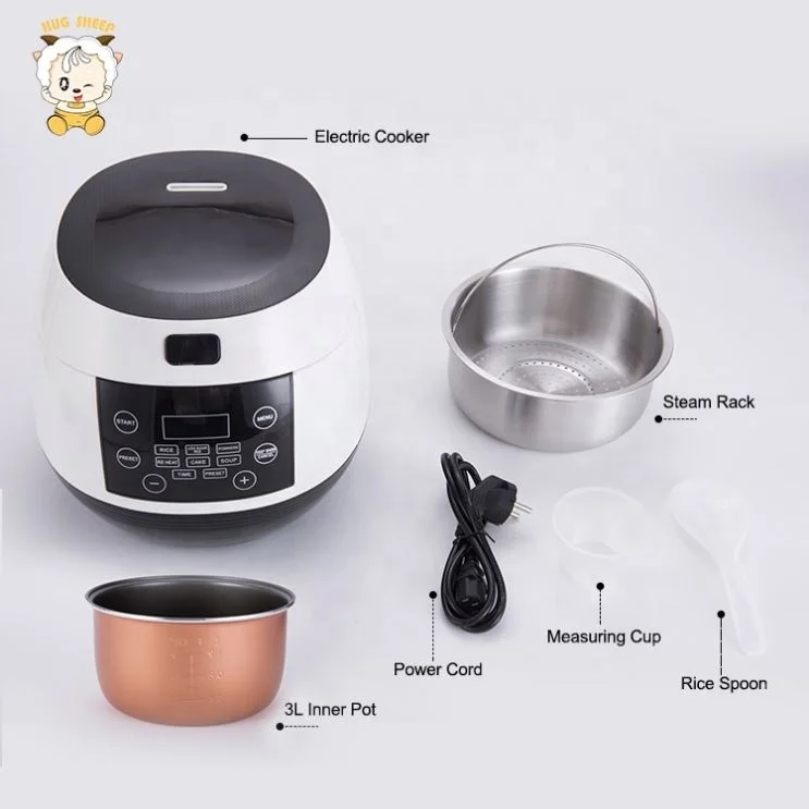 Kitchen Accessories Digital Electric Multicooker Low Sugar Rice Cooker Delux Skd