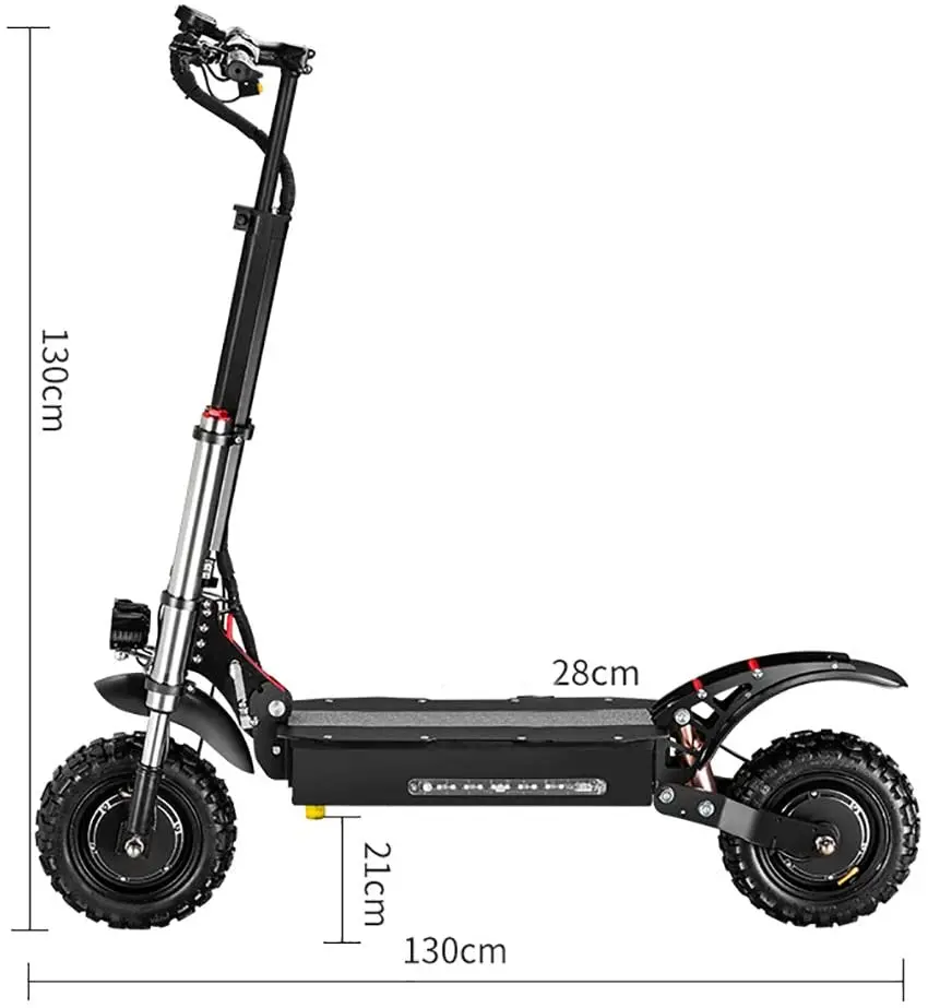 60V 6000W 85KM/H hydraulic Shock Absorption Dual Motor E scooter Off Road Adult Electric Scooter