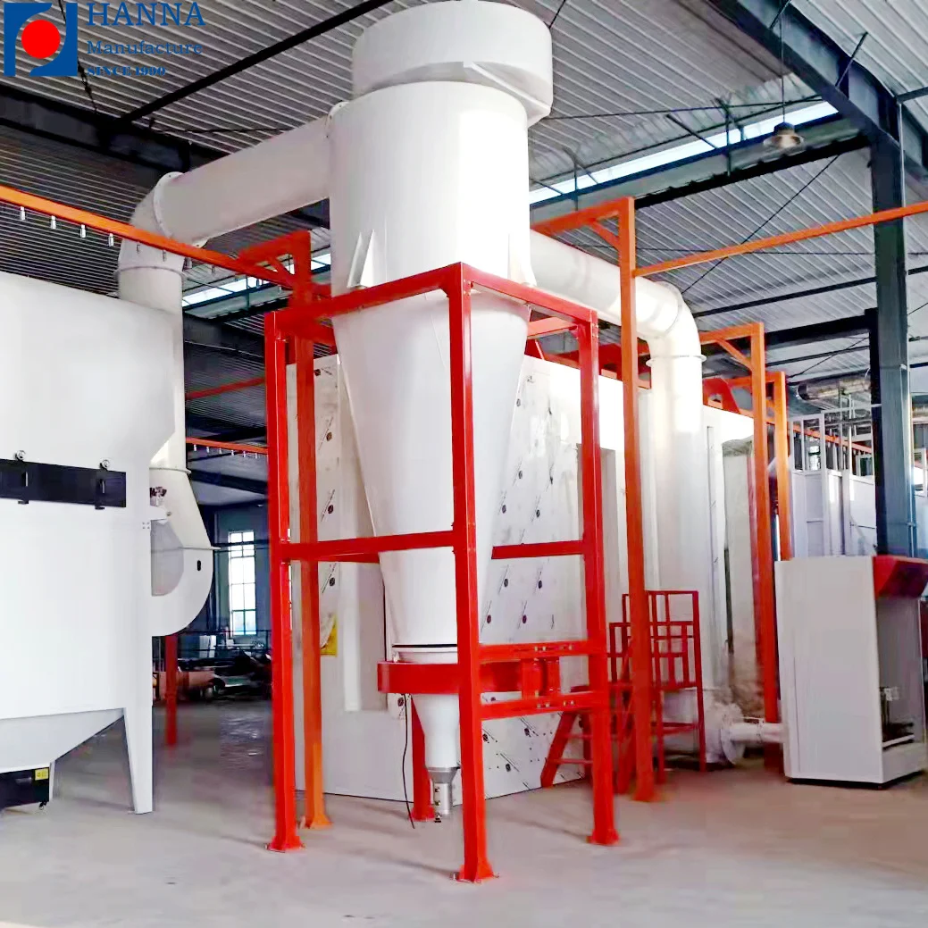 32 years manufacturer Automatic semi automatic powder coating line in China