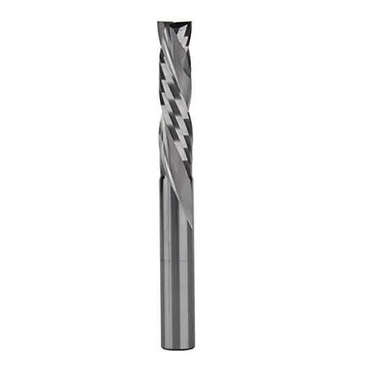 Manufacture Sharpener CNC Tungsten Carbide Engraving Carving 2 Flutes Compression Carbide Flat Milling Cutter for Wood