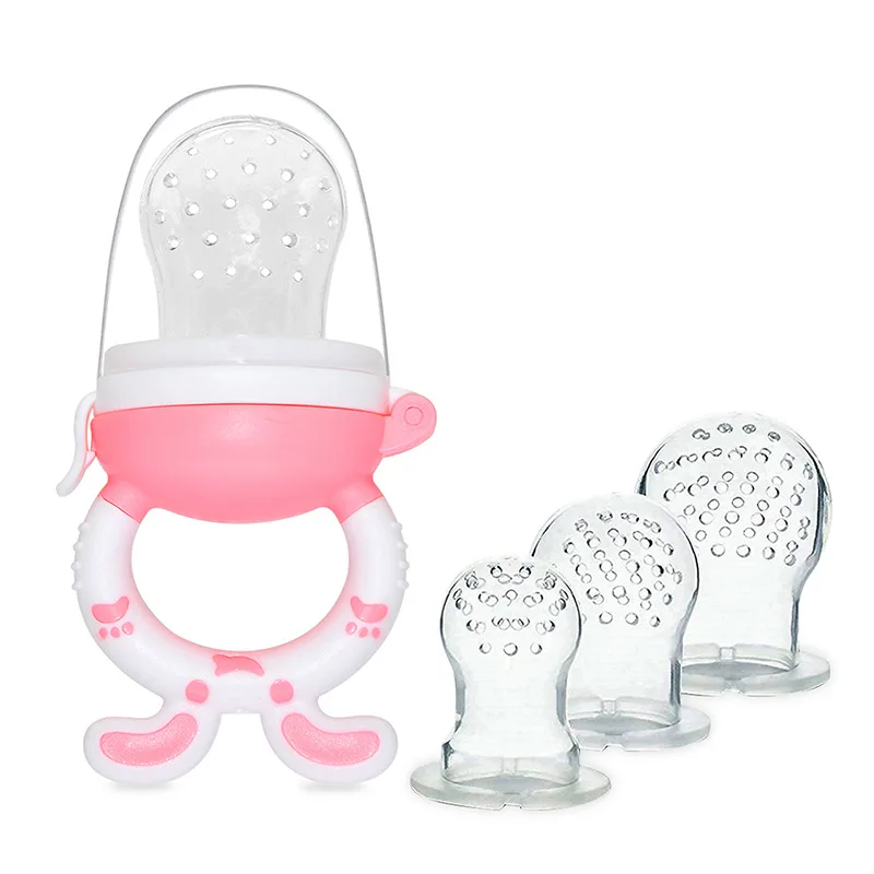 Silicone Baby Pacifier Infant Nipple Soother Toddler Kids Pacifier Feeder For Fruits Food Nibbler Feeder Baby Feeding Pacifier