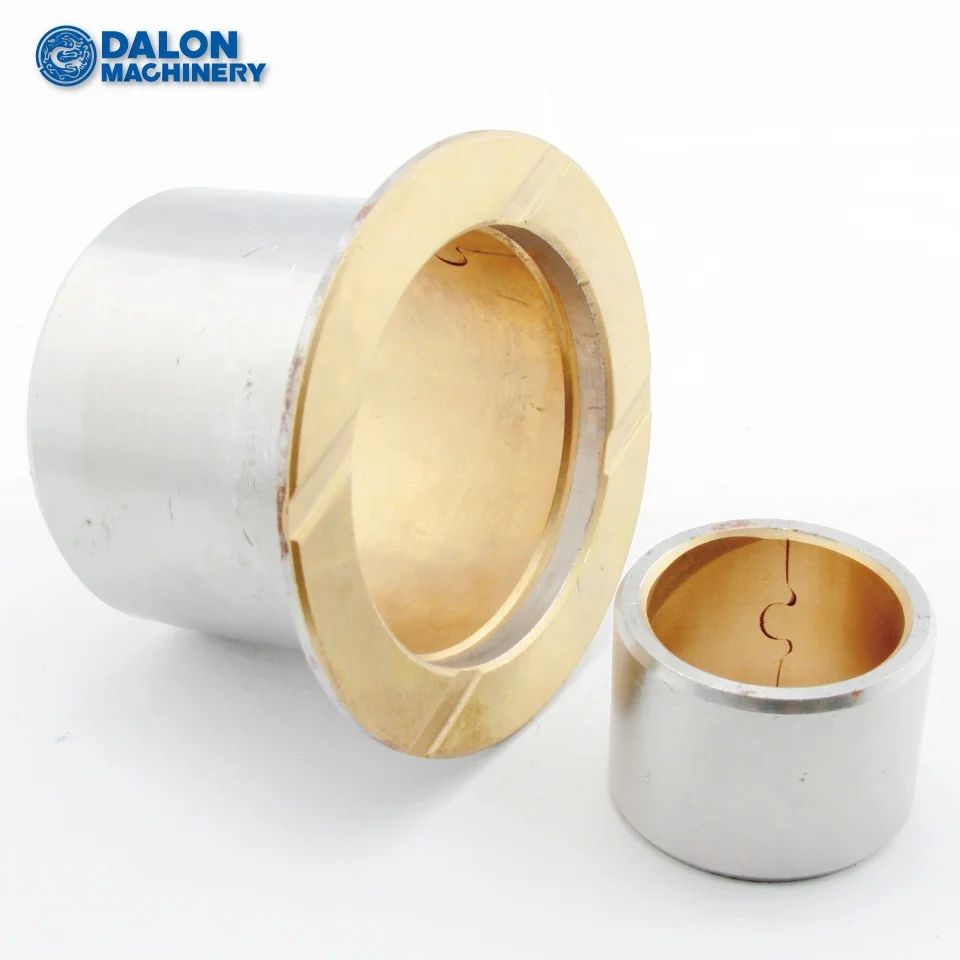 32 mm flange white metal bi-metal bimetal metallic split plain bearing