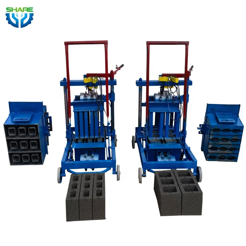 Block Maker Bricks Concrete Machine Cement Brick Making Price