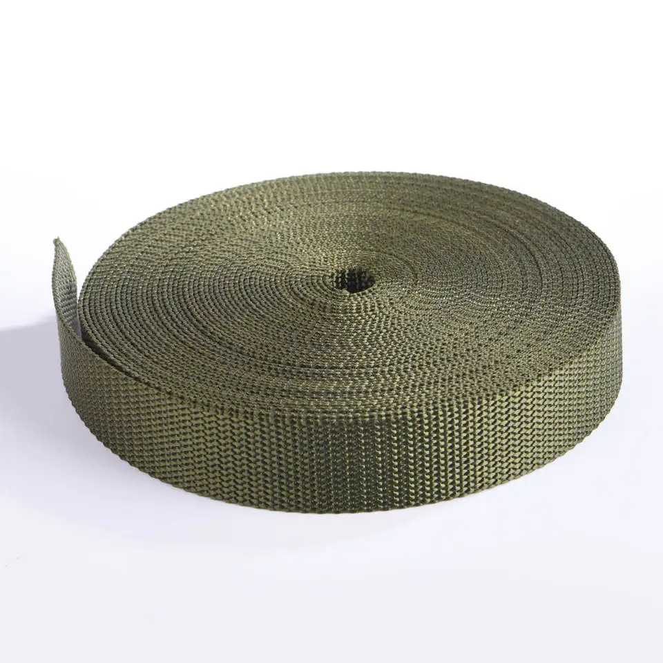 Camouflage Webbing Belts Polyester Webbing Strap Custom Polyester Webbing