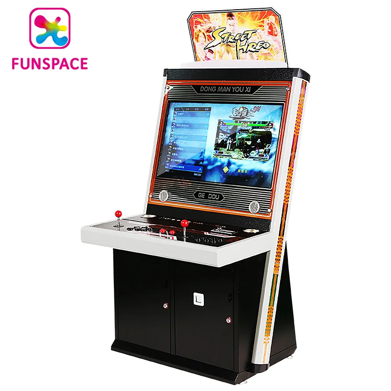coin operated 32 Inches Arcade Video Games Machine Pandora Box Street Fighter Arcade Machine For Gaming Equipment