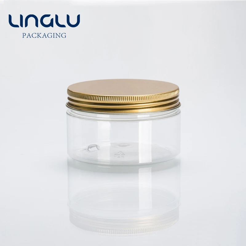 
Wholesale transparent 4 oz plastic jars with lid/plastic honey jars for hotel 