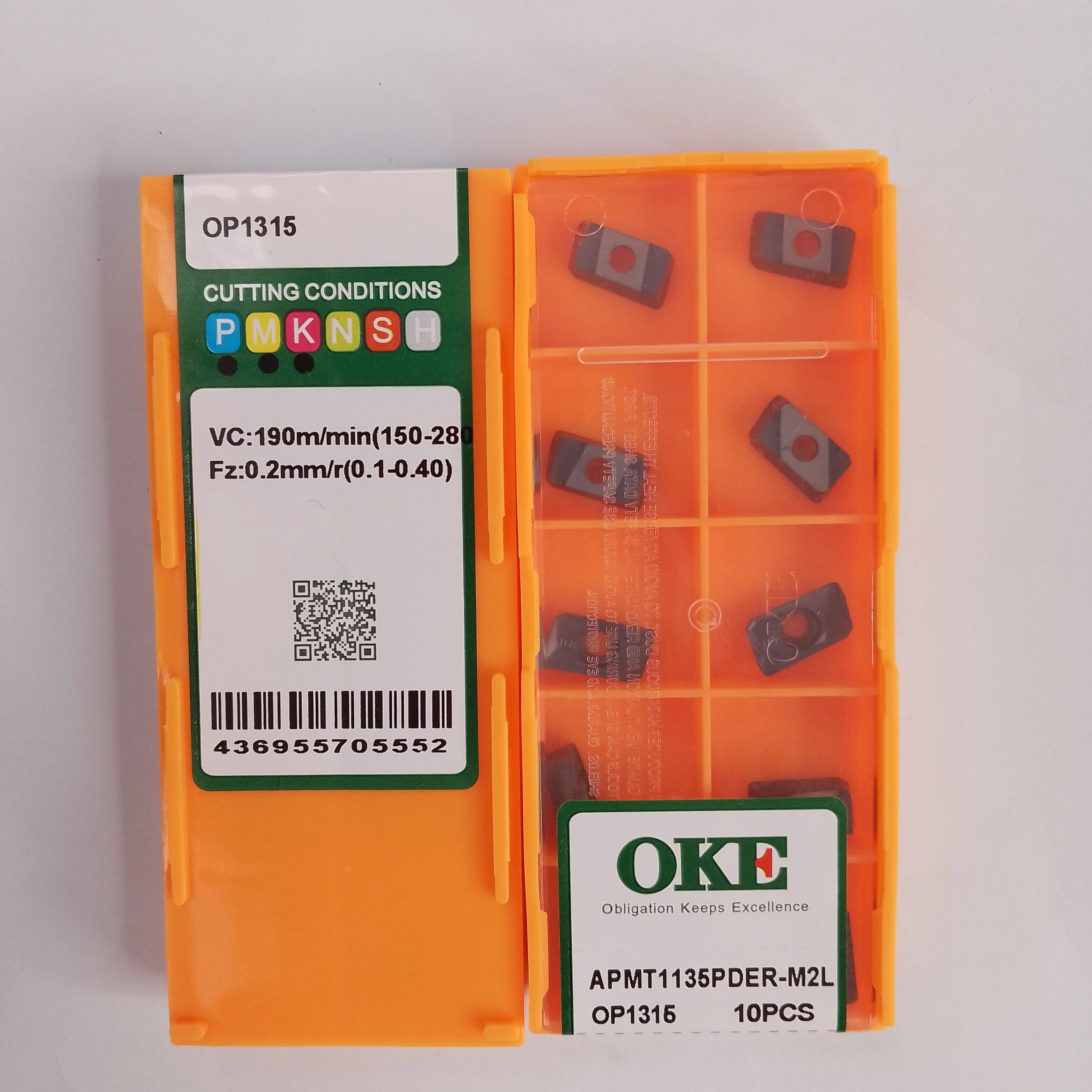 HUAZHICHUN  Original APMT1135PDER-M2L-OP1315 Carbide Milling Inserts CNC Lathe Tools For P M