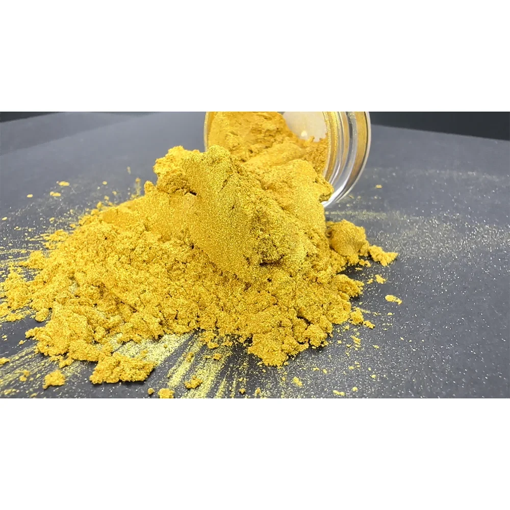 Cosray Summit Gold Series Effect Pigment for Cosmetic Synthetic Mica based Iron Oxides Pearlescent Pigment