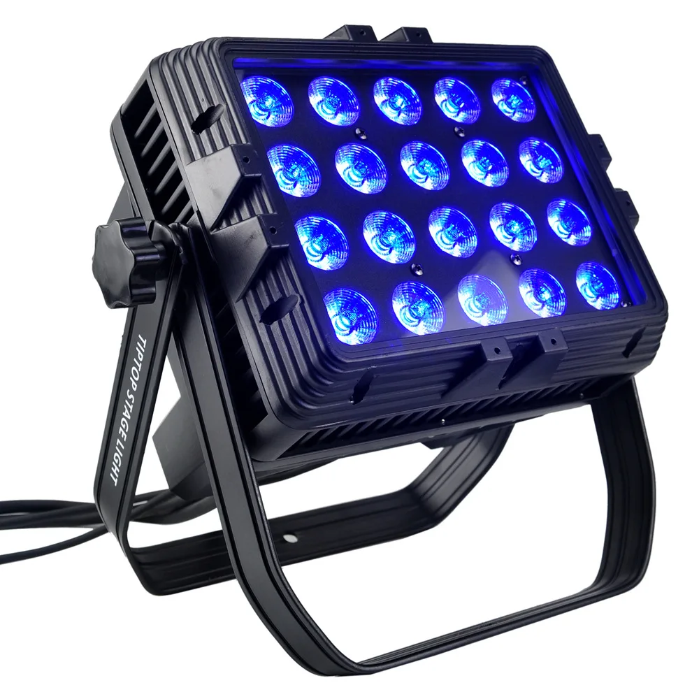 IP65 waterproof Stage Events Light 20x18w led city color light RGBWA UV 6in1 led city color wash wall washer led flood light