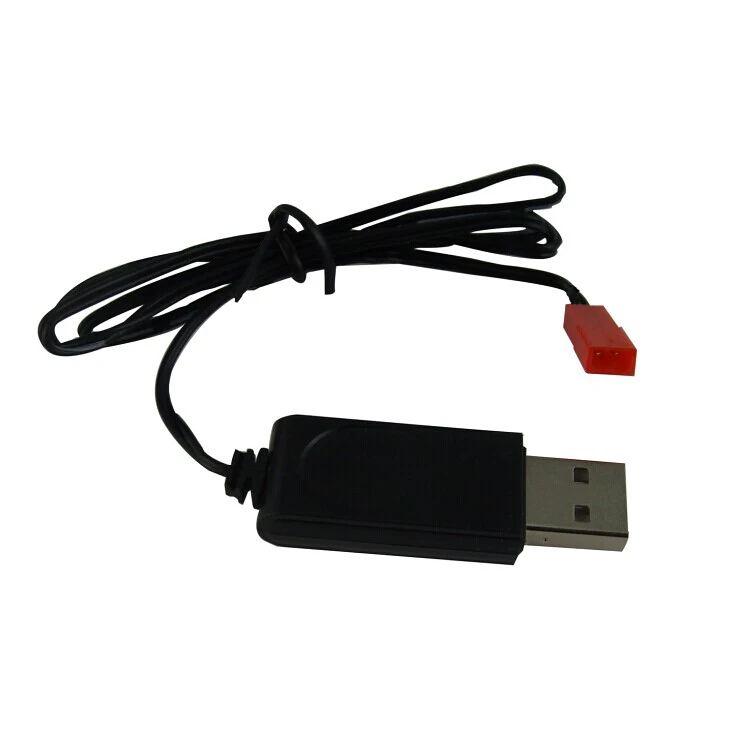 DC 5V  usb Charger  With JST Plug for R/C aircraft Toys Lithium battery Wholesale 3.7V USB Charger with Cable
