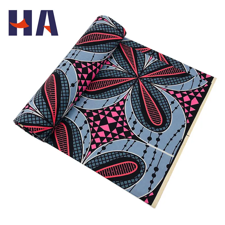 Manufacturer 100% Cotton holland wax fabric ankara fabric wax