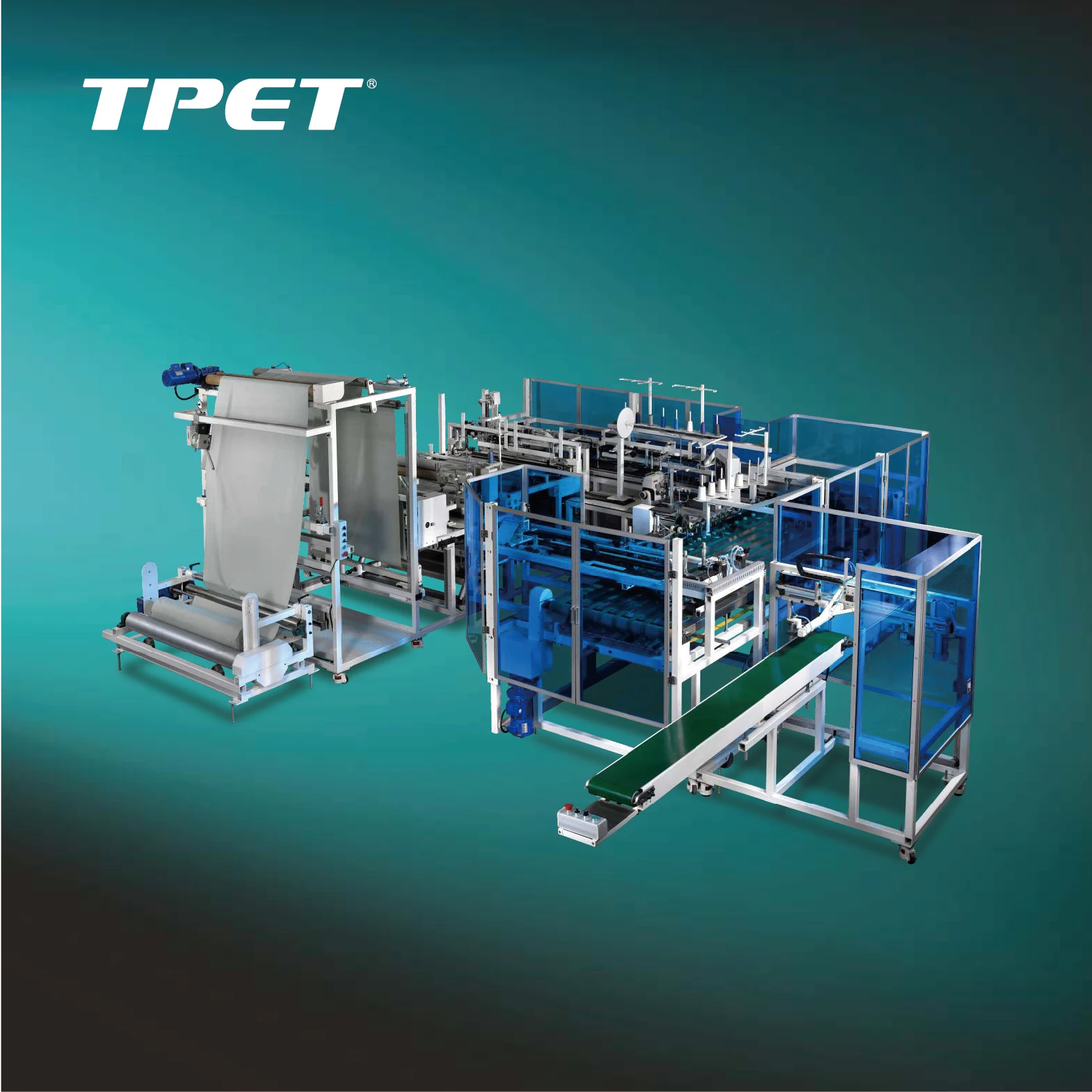 Full Automatic Pillow Cover Machine hemming US letter type