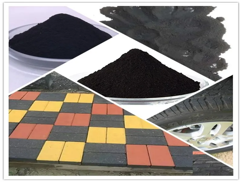 Wholesale synthetic iron oxide black For Building Materials Road