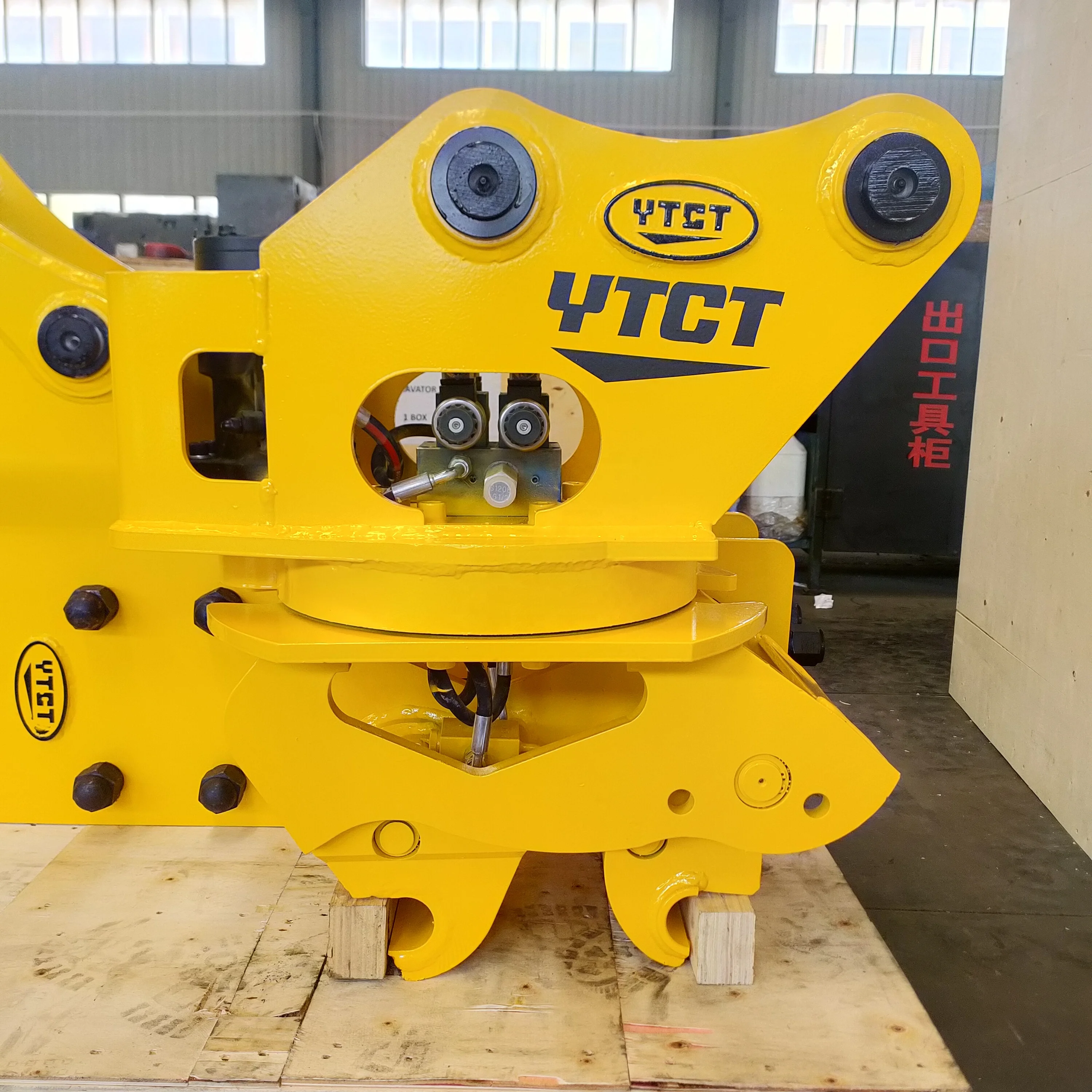 YTCT    Excavator mini quick coupler tilt rotator 360 degree quick hitch