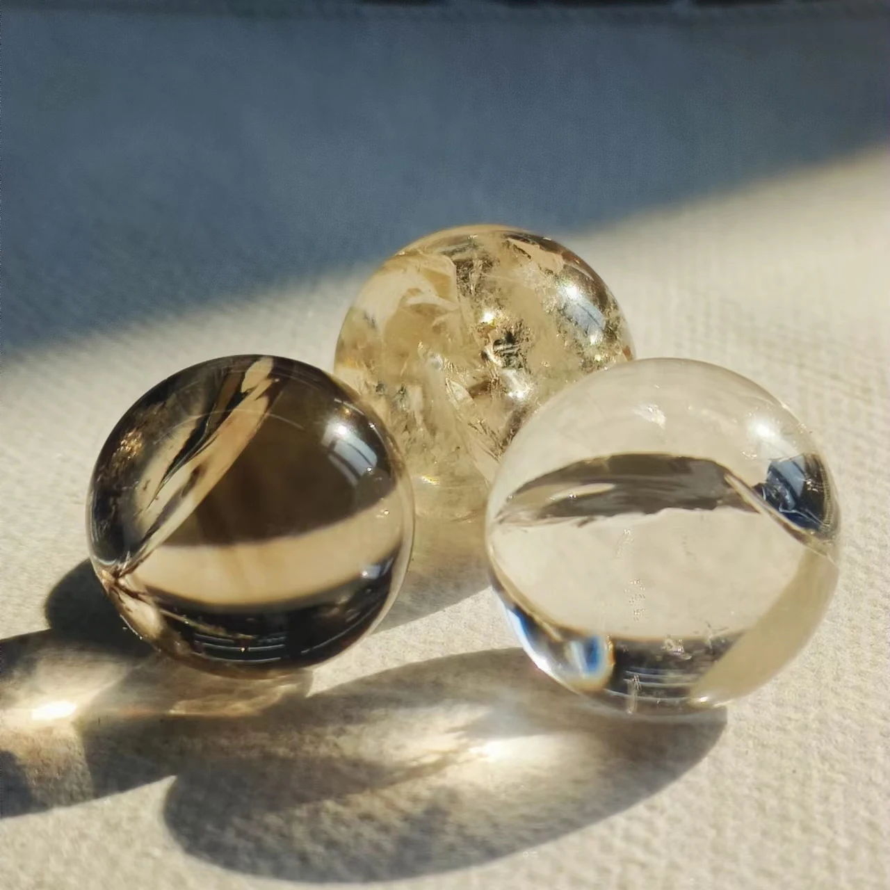 Wholesale Natural Crystal Mini Balls Smoky Quartz Small Spheres For Decoration