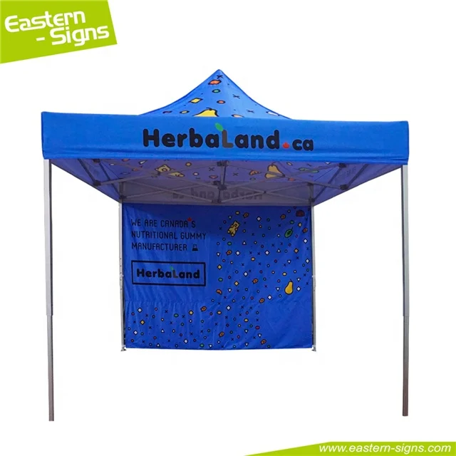 Easily set up aluminum heavy duty foldable outdoor gazebo tents canopy for advertising