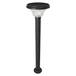 Outside Modern Luxury Home Decoration Garden Lights Black Metal Lawn Lamp