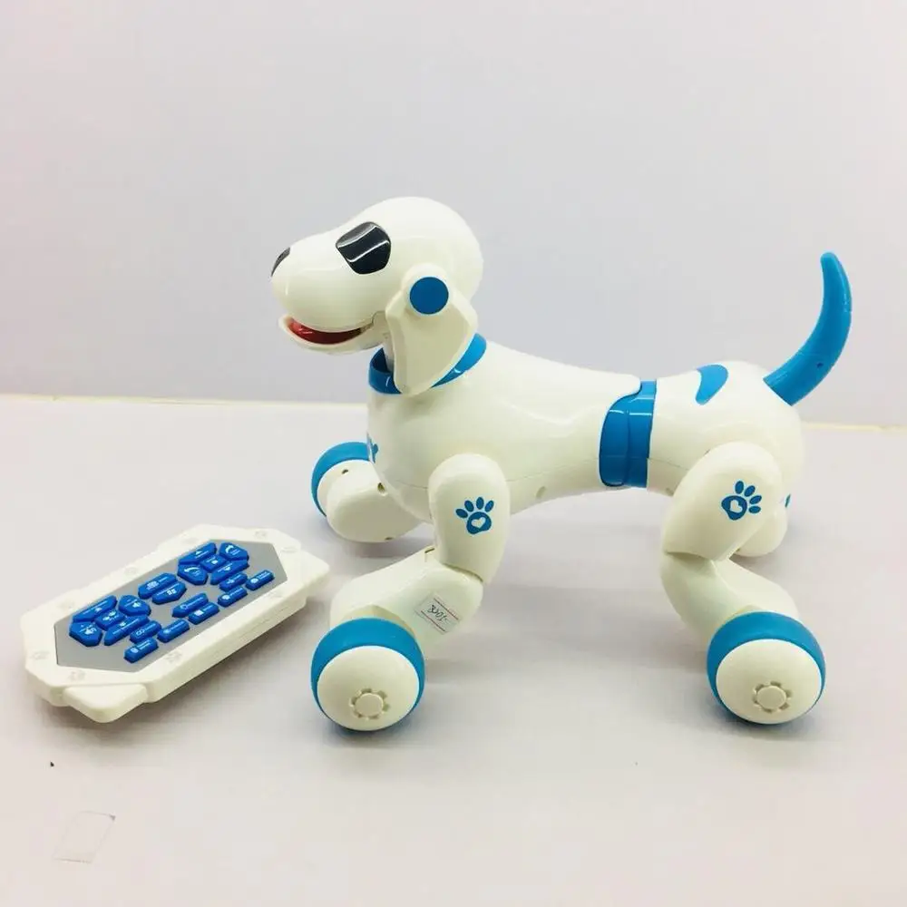 DF 2023 toby intelligent remote control dog toys cute pet for children inductive toy robot dog educational robot animals toys