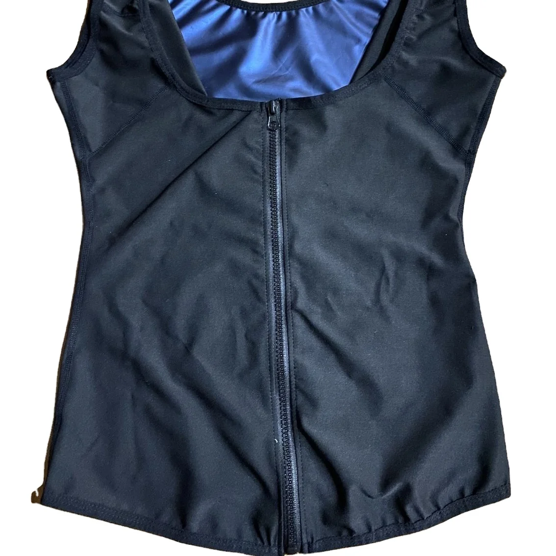 Polymer Body Shaper Sauna Vest Waist Trainer Weight Loss Shapewear Belly  Zipper Heat Slimming Vest for Men Women Adult