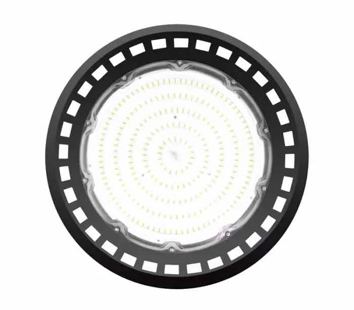 Dali 120W/200W Anti-Glare LED Dimmable High Bay Lighting Lamp Industrial Aluminum UFO Pendant for Warehouses 160Lm/W