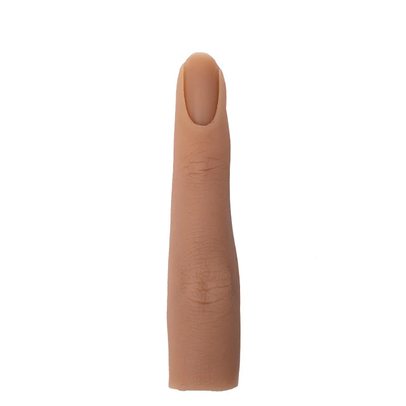 Silicone Nail Practice Finger for Acrylic Nails Essential Nail Tool