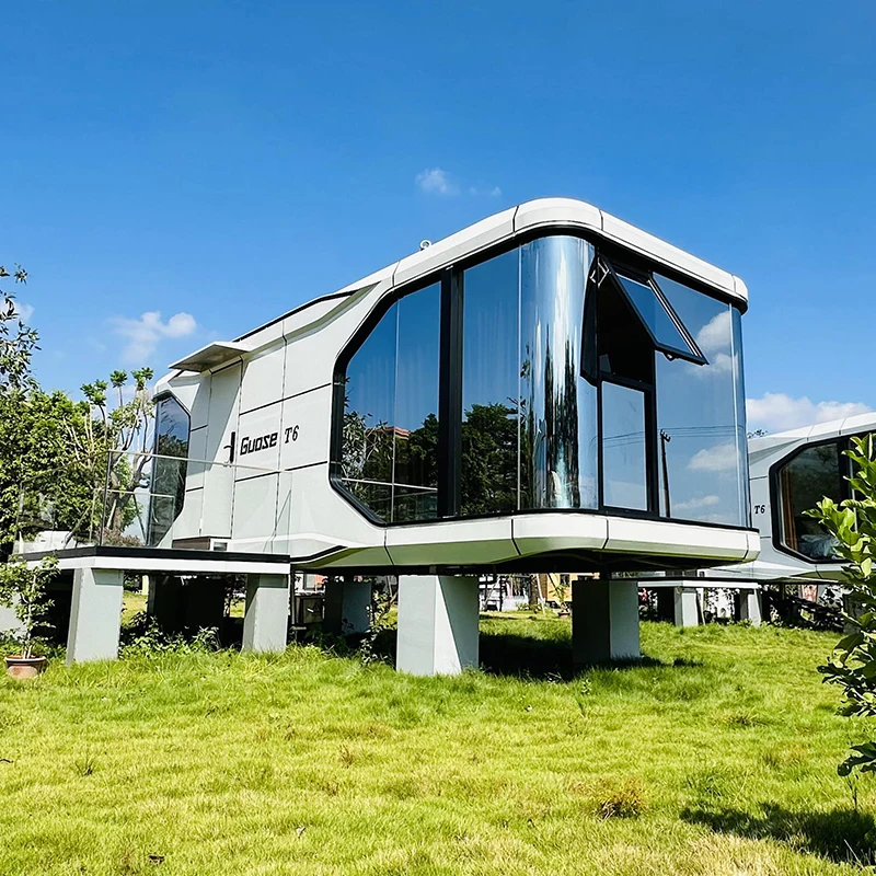 Поставка фабрики космических капсул на курортах по индивидуальному заказу портативные большие мобильные дома дом